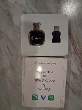 3in1 Intelligent Internet Box Carplay Android Auto Mirror Link Wireless Adapter